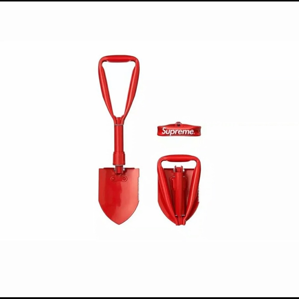 Supreme SOG Collapsible Shovel Red FW17